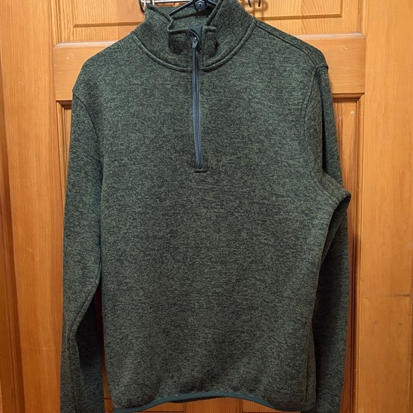 J. Crew Factory Other - J. Crew Factory Olive Zip-Up Sweater